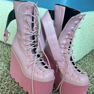 Brand new Platform Boots